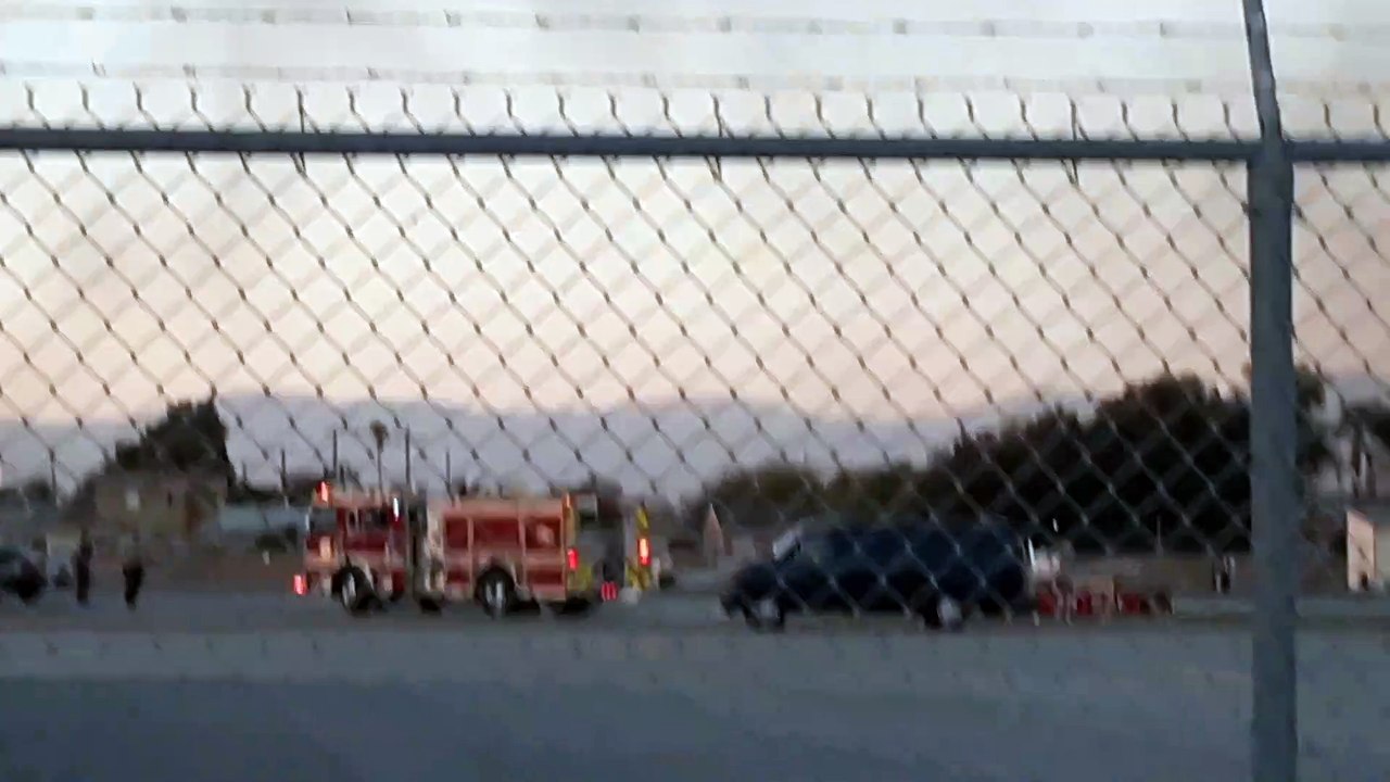 Compton Airport Crash Aftermath