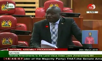 Kenya Parliament & Senate - 26th March 2019 | kbc.co.ke