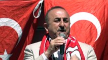 Çavuşoğlu: 'Teröristlerin güdümünde olanlar ve o teröristlerle aynı ittifak içinde olanlar beka sorunu yok diyor' - ANTALYA