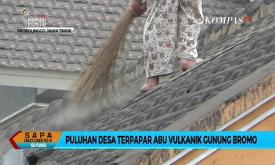 Terus Meluas! Puluhan Desa Terpapar Abu Vulkanik Gunung Bromo