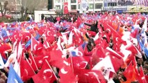 Cumhurbaşkanı Erdoğan, Van mitingine katıldı
