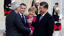 Macron invites Merkel and Juncker for meeting with China's Xi Jinping