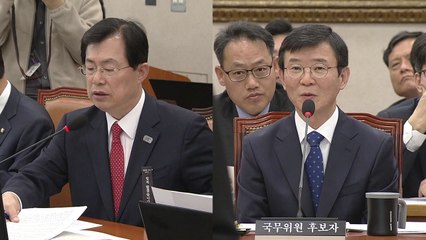 문성혁 후보자 청문회...장남 특혜 취업 등 따져 / YTN