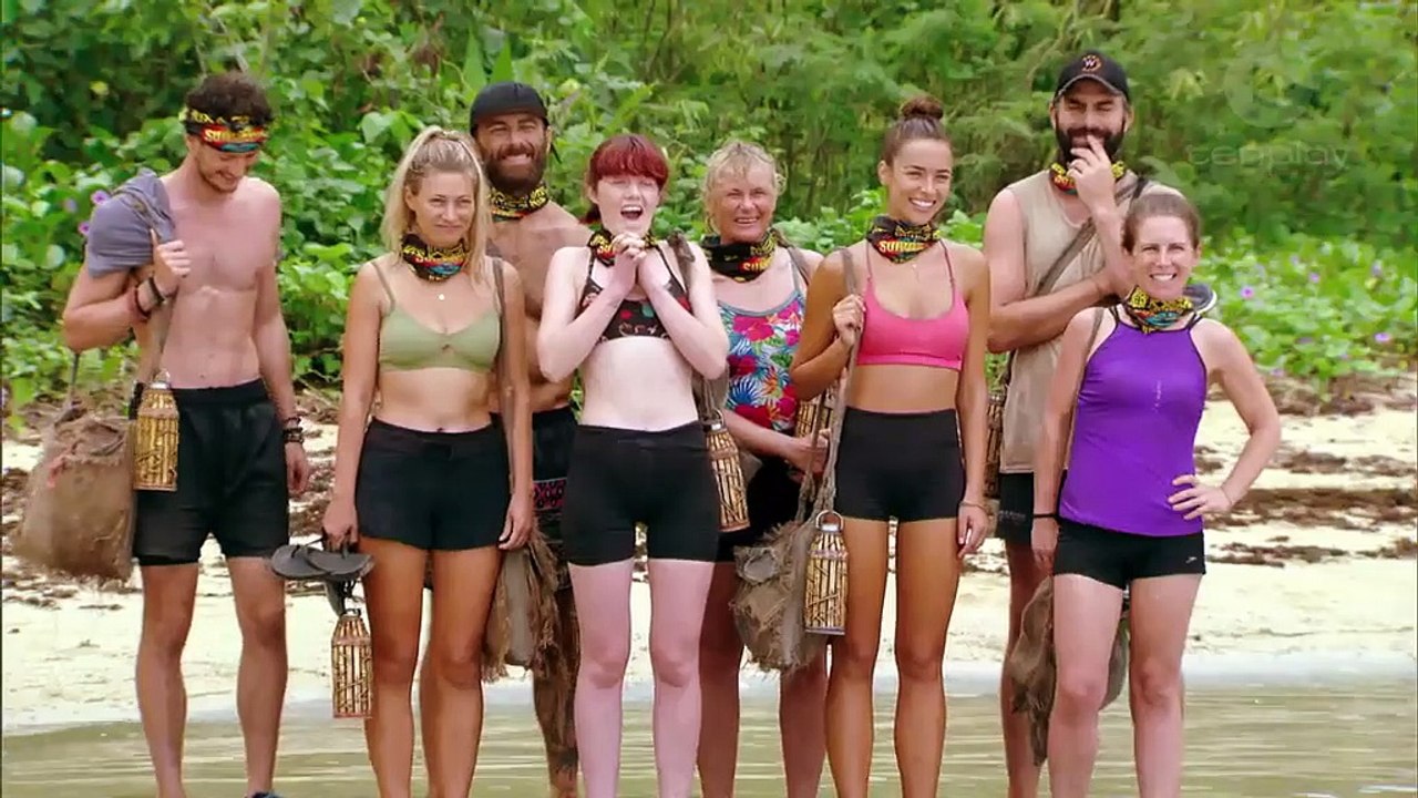 Australian Survivor: Champions vs. Contenders - Reward Challenge: Pull, Swim, Shoot