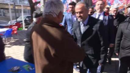 Dağ ilçeleri Aktaş’ı bağrına bastı