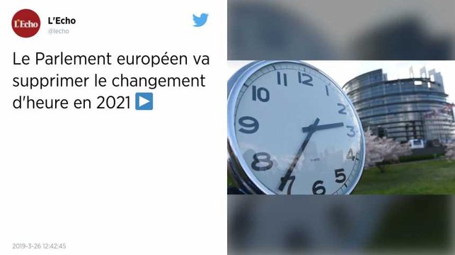 Le Parlement européen approuve la fin du changement d’heure saisonnier en 2021.