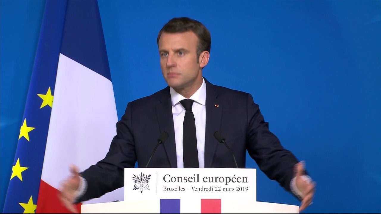 Conférence de presse à l’issue du Conseil européen des 21 et 22 mars 2019 | Emmanuel Macron
