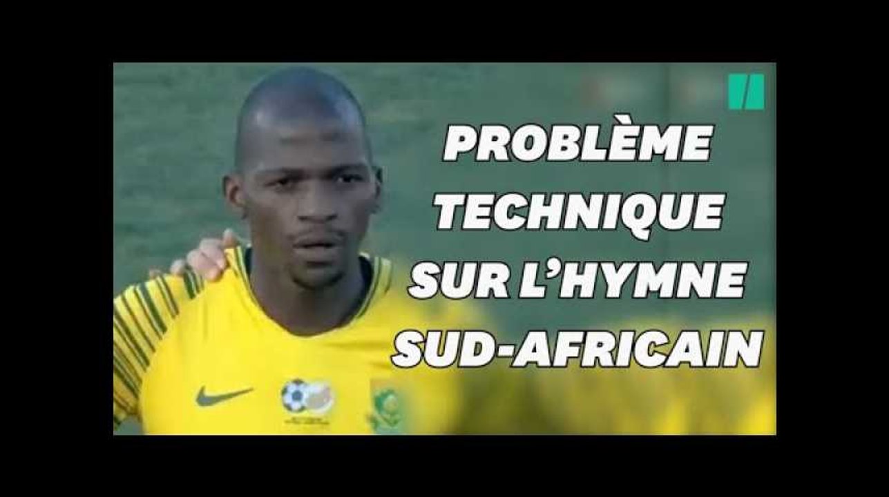 CAN 2019: lors des qualifications, l'hymne sud-africain interrompu... par un SMS