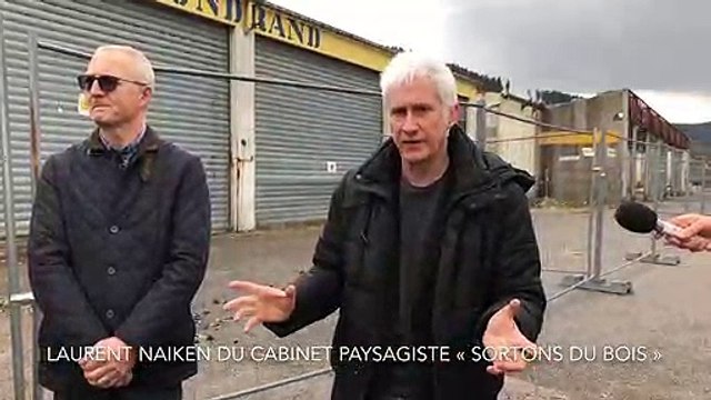 Aménagement du quartier de la gare à Saint-Dié-des-Vosges, pôle multimodal, avec Laurent Naiken, paysagiste du cabinet Sortons du bois