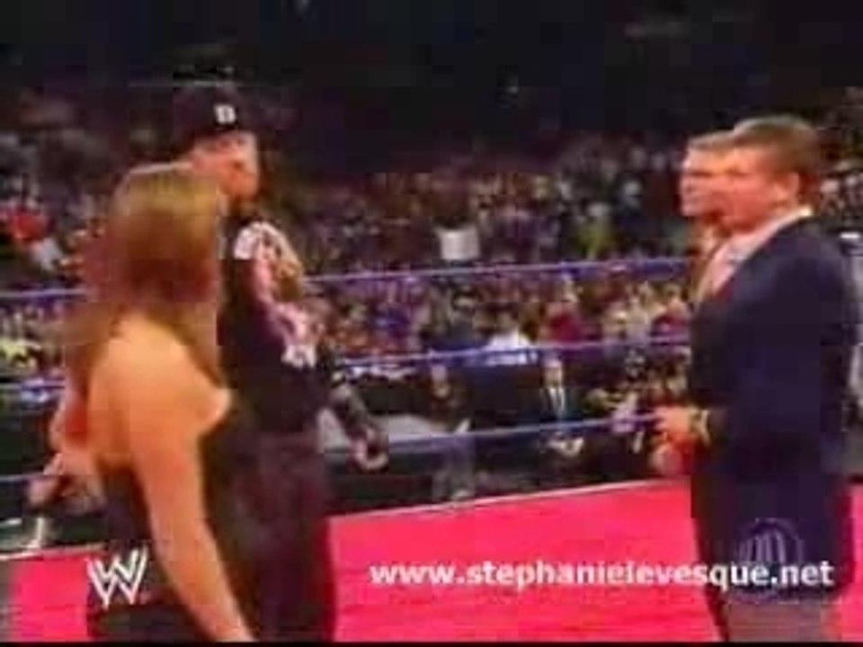 undertaker stephanie vince and brock lesnar segment