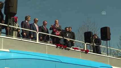 Download Video: Bakan Soylu: FETÖ'nün iti üç gün önce havladı Amerika'dan. Duydunuz değil mi? Dedi ki; 'AKP ile MHP'ye oy vermeyeceksiniz.' - İSTANBUL