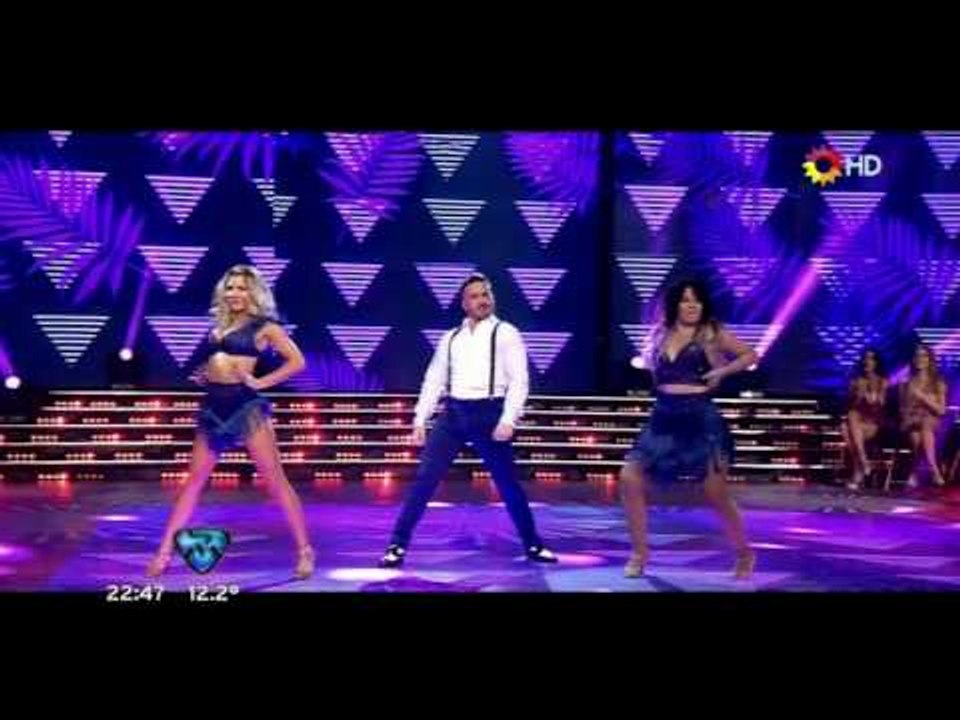 Lissa Vera bailó junto a Fede Bal y Laurita Fernández, y la rompió