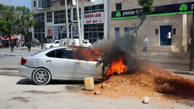 Somali'de bombalı saldırı: 2 ölü, 5 yaralı - MOGADİŞU