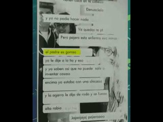 Los chats donde el chico asesinado dice tenerle miedo a Nahir