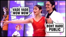 Media TEASES Alia Bhatt & Vijay Varma VADE VADE WOW WOW | Gully Boy Moment