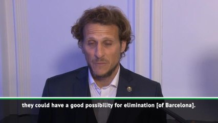 Download Video: Forlan fancies United's chances against Barcelona