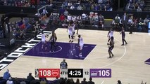 Caleb Swanigan Posts 14 points & 17 rebounds vs. Memphis Hustle