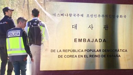 "그날 스페인에선 무슨 일이?"...북한 대사관에 침입한 괴한들 / YTN