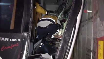 Tem'de Aşırı Sis Zincirleme Kazaya Neden Oldu: 1 Yaralı