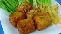 Chicken & Potato Croquette Recipe - Classic Potato Croquettes