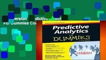 Full version  Predictive Analytics For Dummies Complete