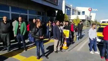 Kayseri Havalimanı'nda silah sesleri! Yaralılar var