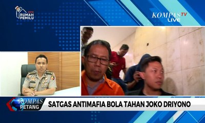 Satgas Antimafia Bola Tahan Joko Driyono