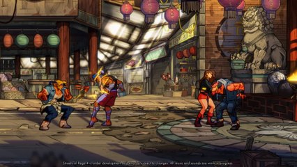 Streets of Rage 4 - Teaser de gameplay