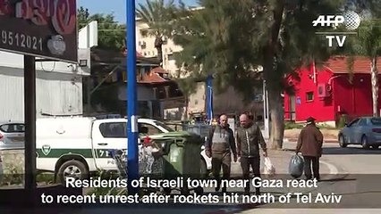 Israel and Gaza residents react to recent unrest