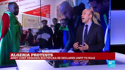 Algeria: "The protests have taken a momentum of their own and forced this new narrative in the country"