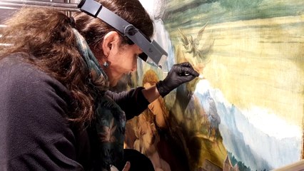 Restauration du retable d’Issenheim : l’effet « avant-après »