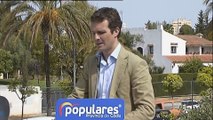 Casado critica las declaraciones de López Obrador