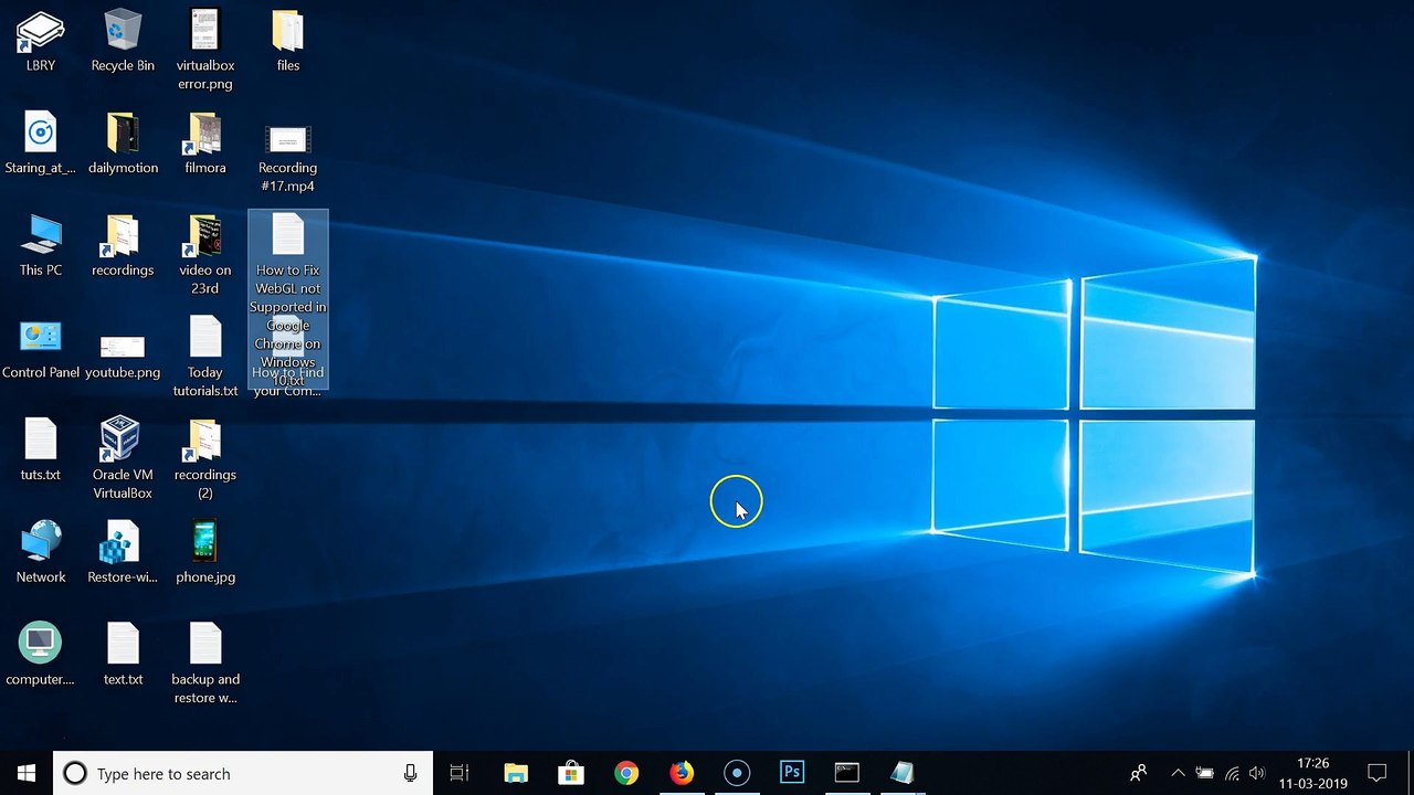 How to Fix WebGL not Supported in Google Chrome on Windows 10? - video ...