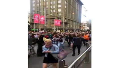 No Hate No Fear Muslims are Welcome in Melbourne Australia