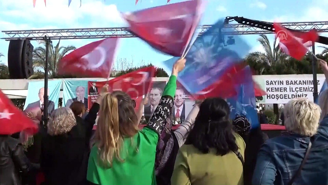 Bakan Çavuşoğlu: 'Trenden inenler bir daha trene binemezler' - ANTALYA