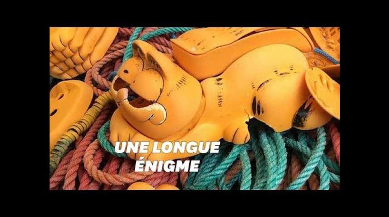 L’énigme des téléphones Garfield échoués sur les plages a enfin été résolue