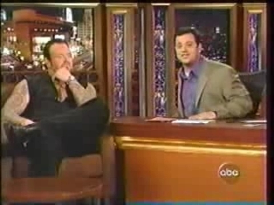 undertaker on jimmy kimmel