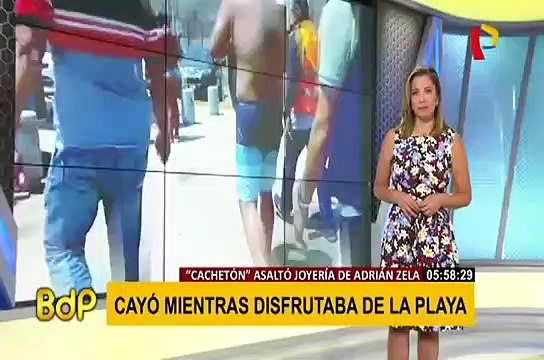Detienen a otro implicado en robo a joyería de familia de Adrián Zela