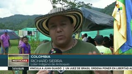 Colombia: campesinos e indígenas se agrupan en gran minga nacional