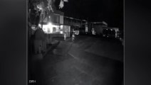 Câmeras flagram homens furtando motocicleta em empresa no Cataratas