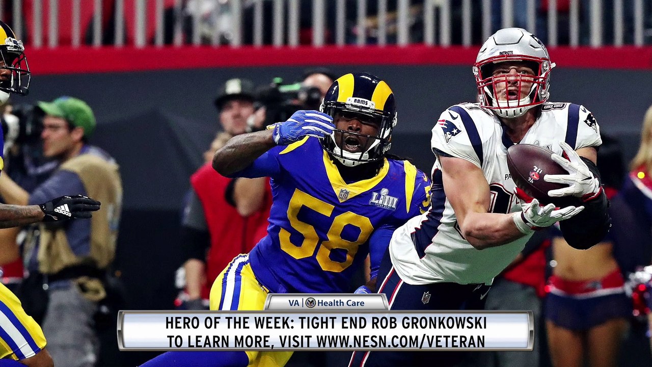 VA Hero of the Week: Rob Gronkowski Retires On Top