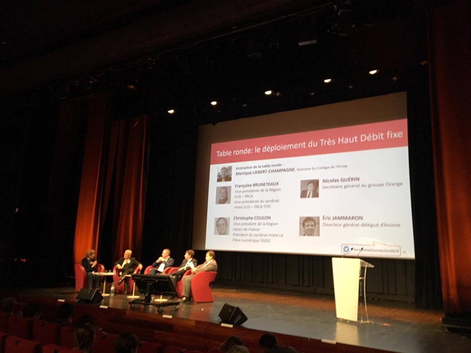 Conférence Territoires Connectés 2019 - Table ronde ­ "Le déploiement du très haut débit fixe"