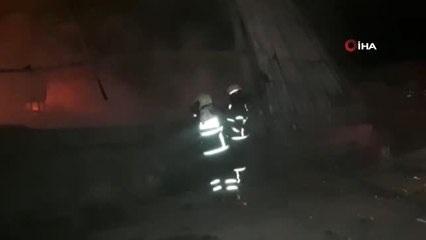 Adana'da Narenciye Fabrikasında Yangın