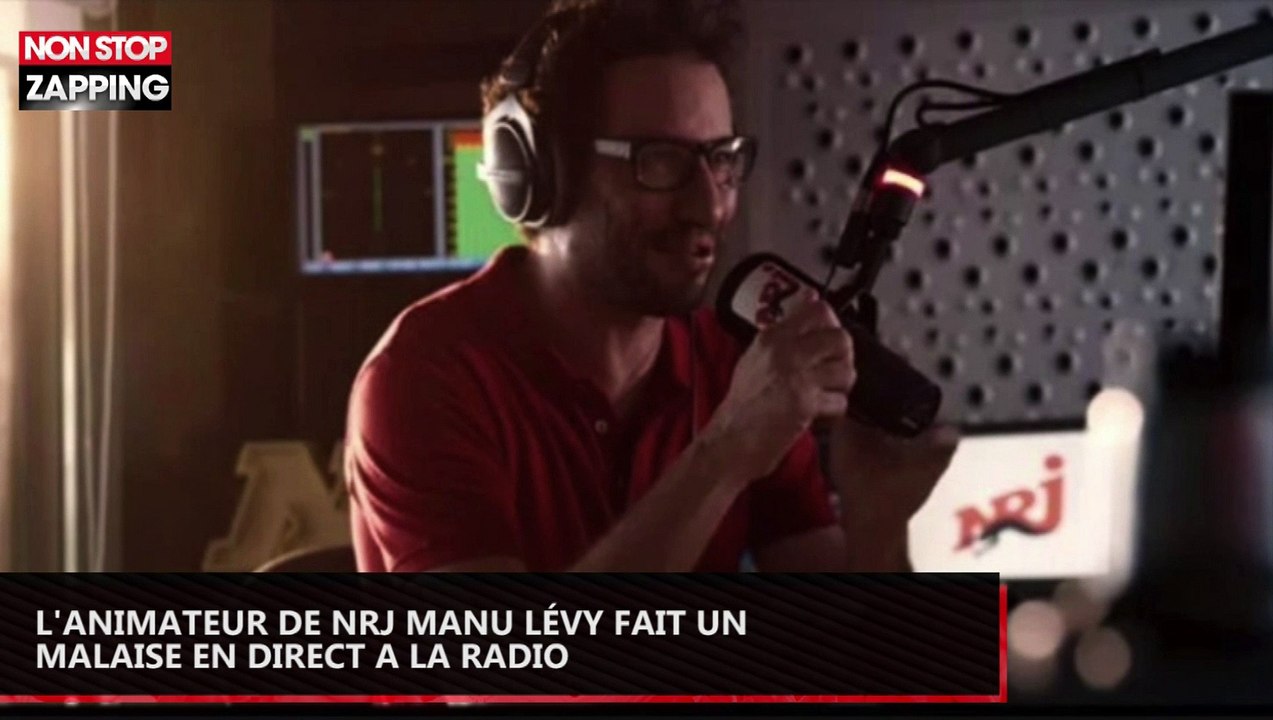 L'animateur de NRJ Manu Lévy fait un malaise en direct à la radio (vidéo)