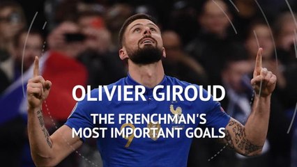 Olivier Giroud's top five France goals