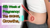 WEEK 4 PREGNANCY, THE SYMPTOMS, GROWTHS AND PREGNANCY CARE TIPS.