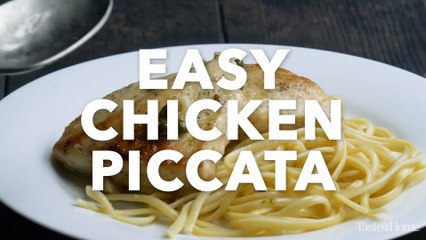 Easy Chicken Piccata