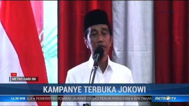 Jokowi Ajak Warga Lhokseumawe Melawan Hoaks