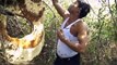Cet apiculteur indien se couvre le torse de milliers d'abeilles