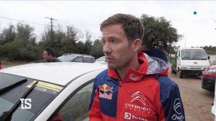 Sébastien Ogier prépare le Rallye de Corse